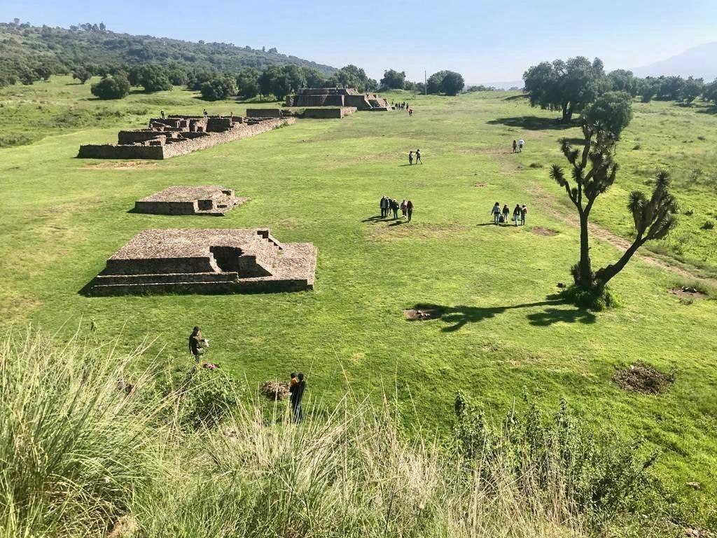 zona arqueológica acozac cercana a la cdmx