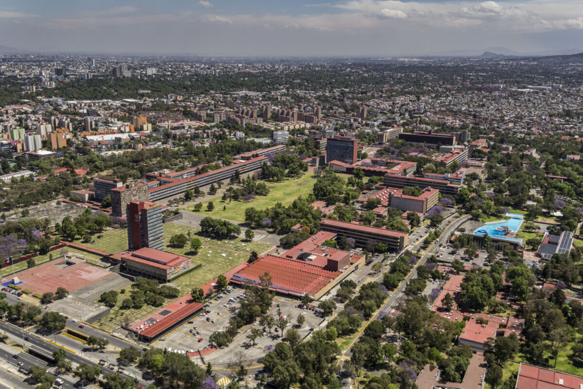 Ciudad Universitaria, UNAM del urbanista Mario Pani
