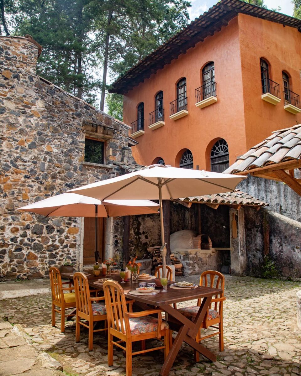 hospedaje en medio del bosque 