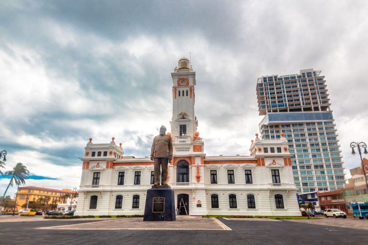 El Puerto de Veracruz fue la capital de México entre 1914 y 1915 por órdenes de Venustiano Carranza