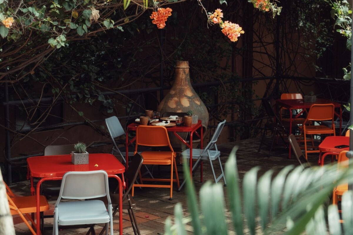 Patio interior de Casa Arrona