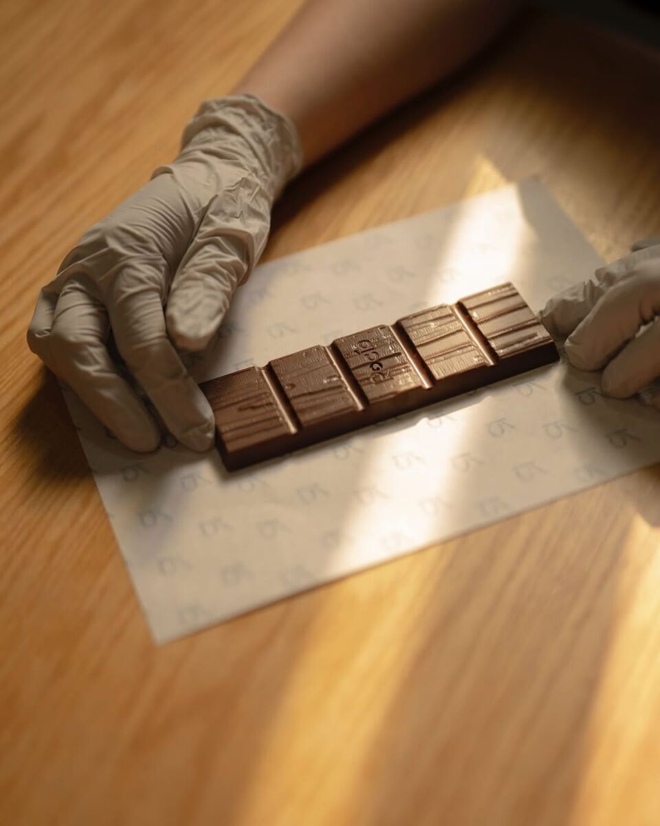 barra de chocolate rocío