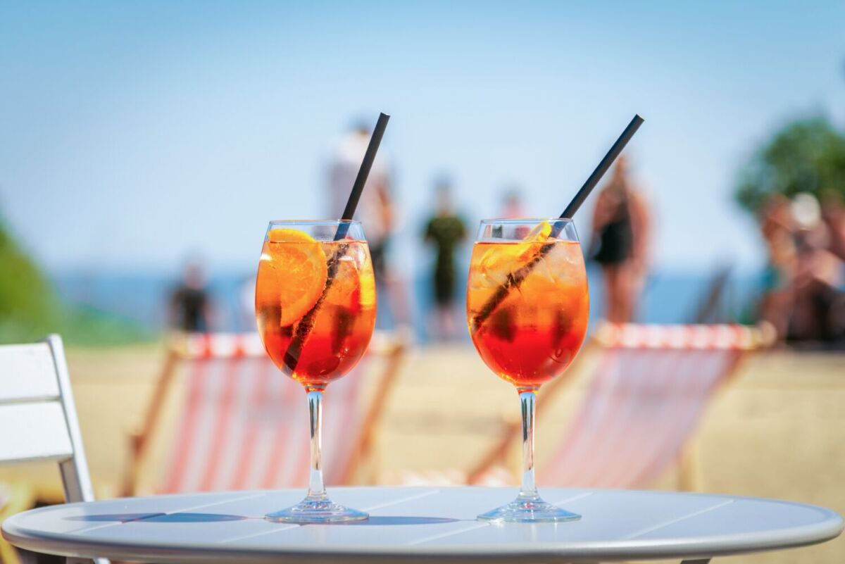 Cócteles con aperitivos