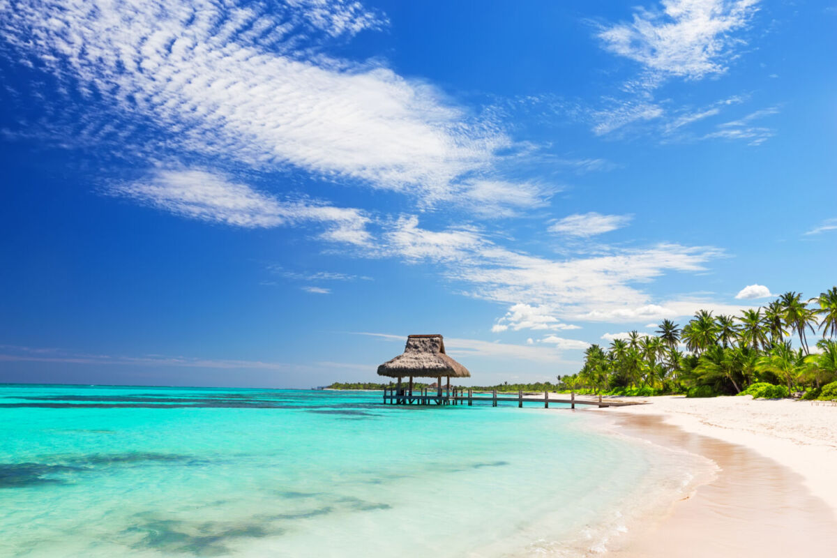 República Dominicana es famoso por sus playas caribeñas