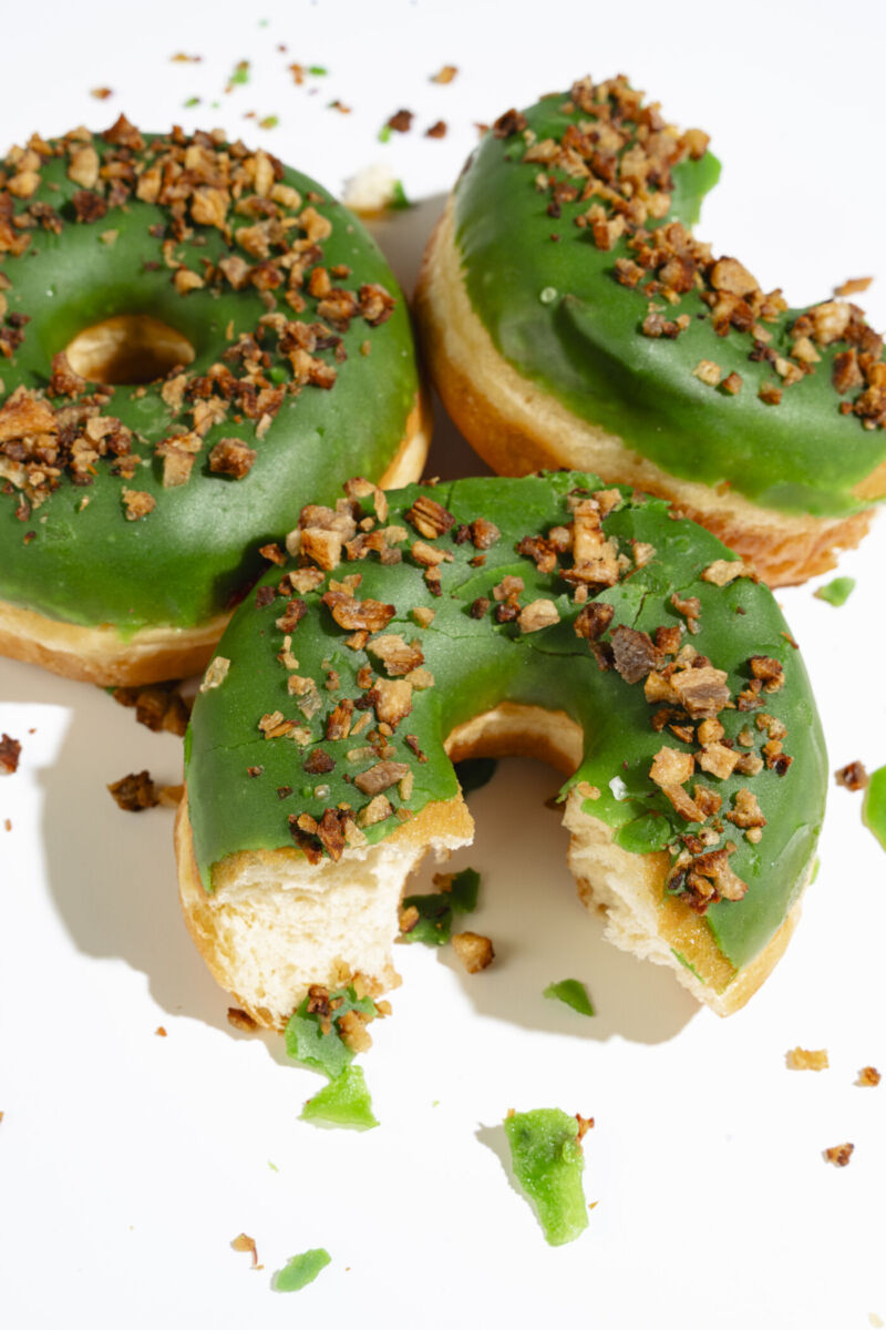 Dona atarantada de de Randy’s Donuts y Tacos Atarantados