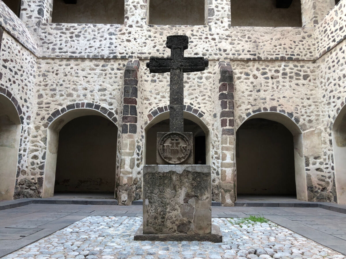 El Ex Convento de San Agustín vivieron frailes agustinos 