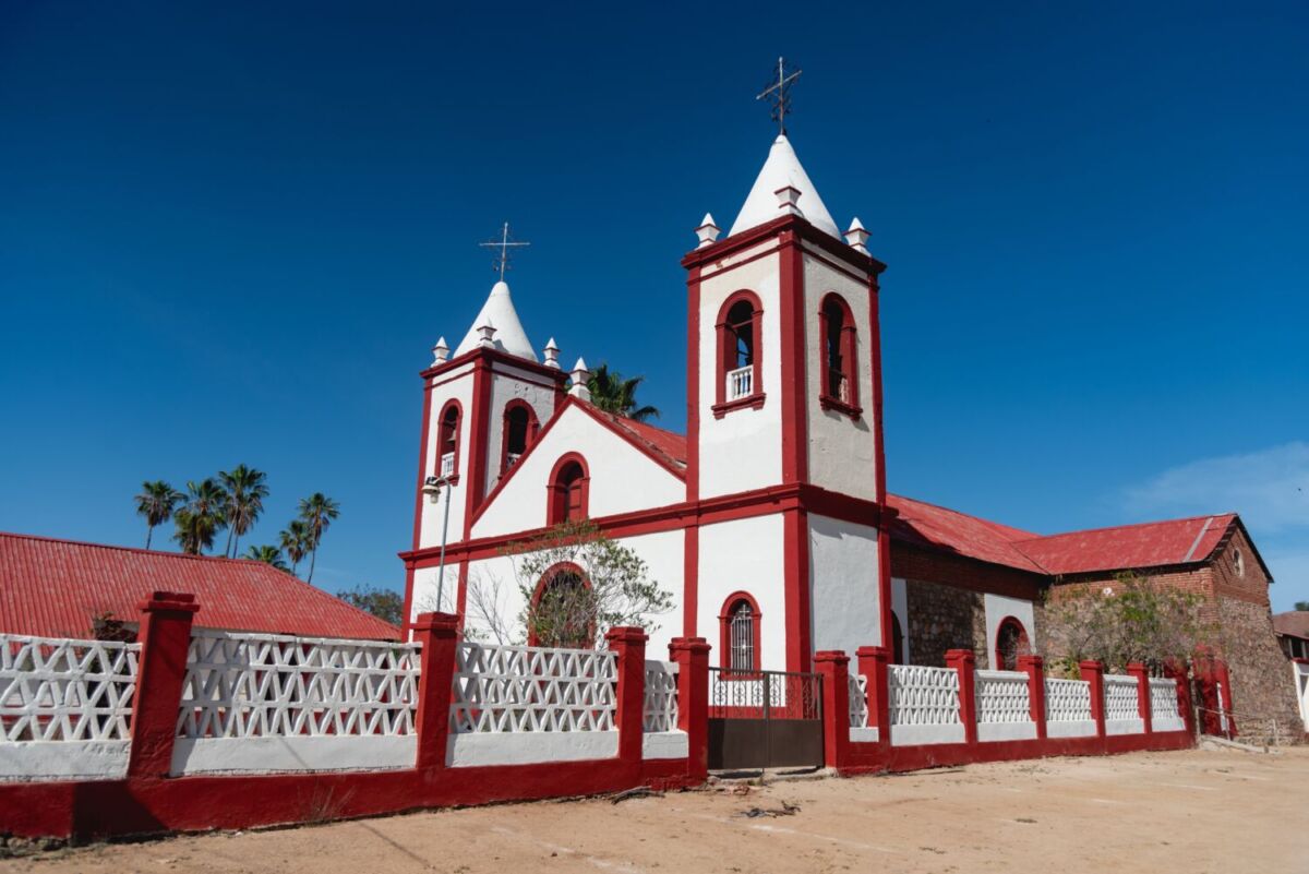 Capilla de Nuestra Señora de Guadalupe ubicada en El Trunfo