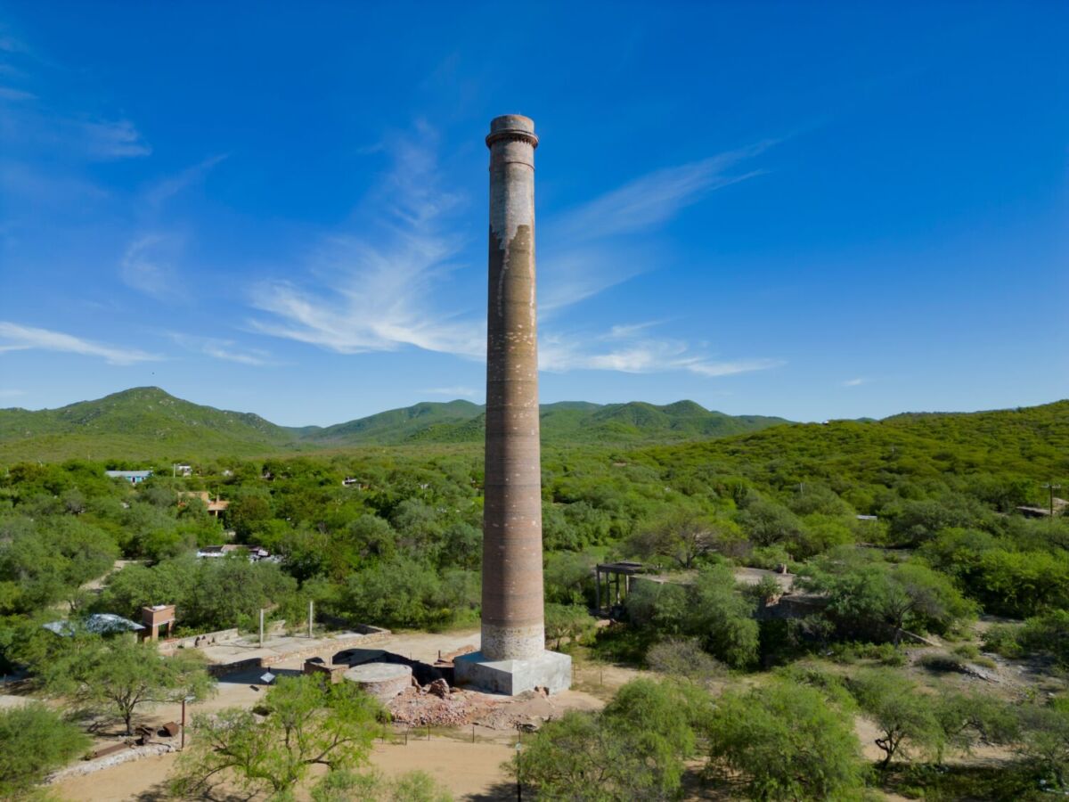 La Ramona es una chimena que se dice fue diseñada por Gustave Eiffel