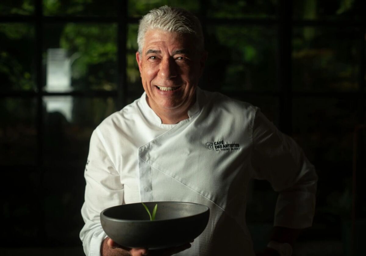 uno de los chefs creadores del festival Thierry Blouet.