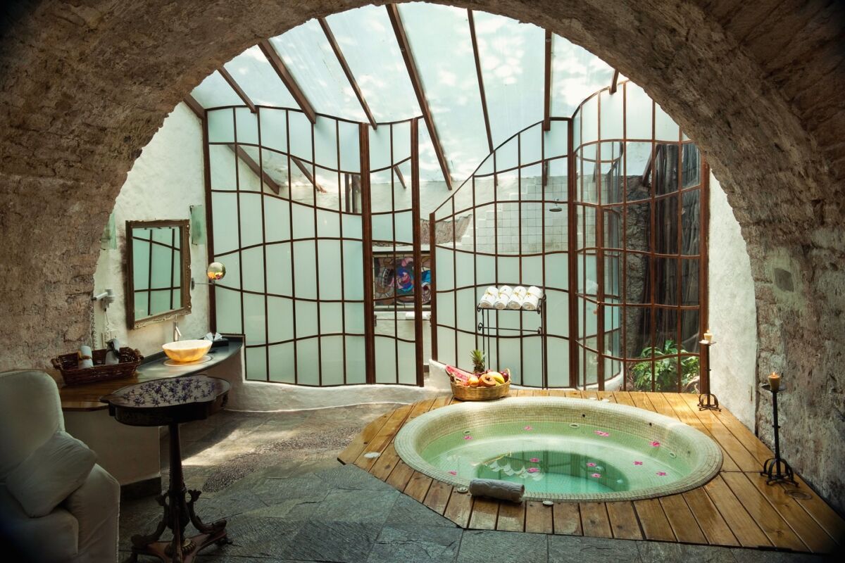 La Hacienda San Gabriel de Las Palmas es un hotel y spa en Morelos