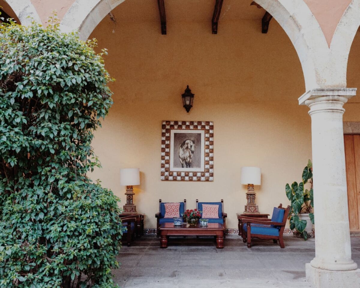 La Hacienda Labor de Ribera se construyó en año de 1567 y solo tiene 21 habitaciones.