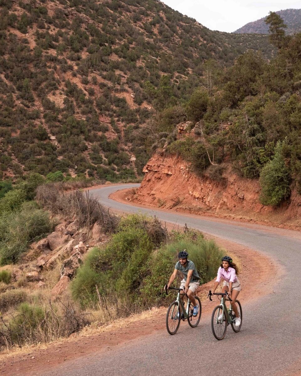 Rutas de ciclismo de montaña por las montañas de Marruecos