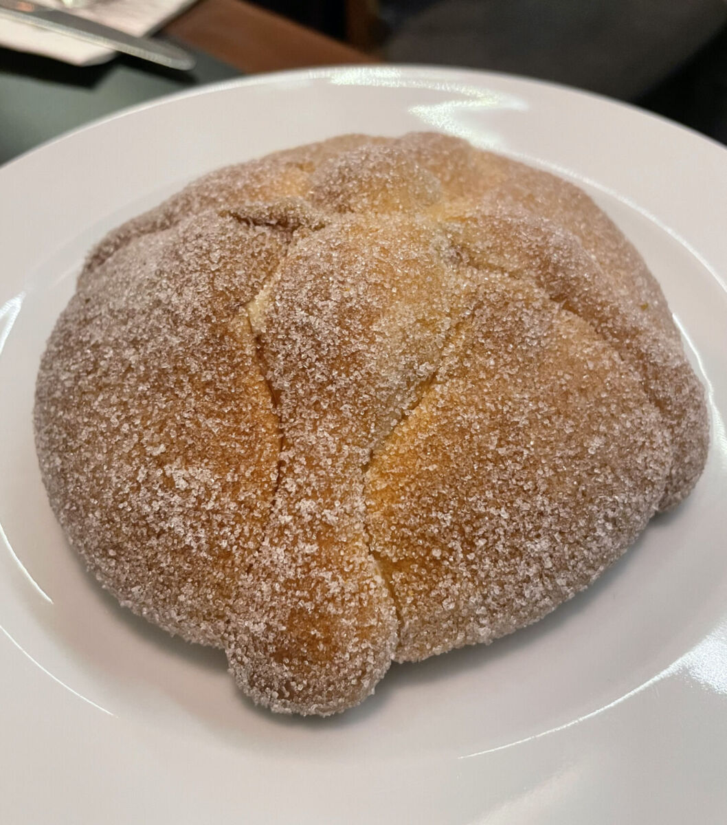 Pan de muerto en Macelleria 