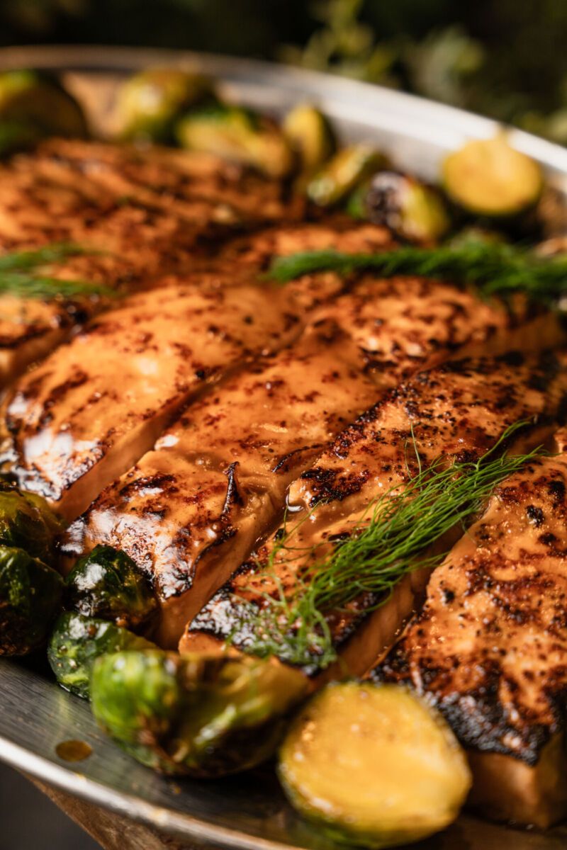 salmón noruego para llevar de Carolo