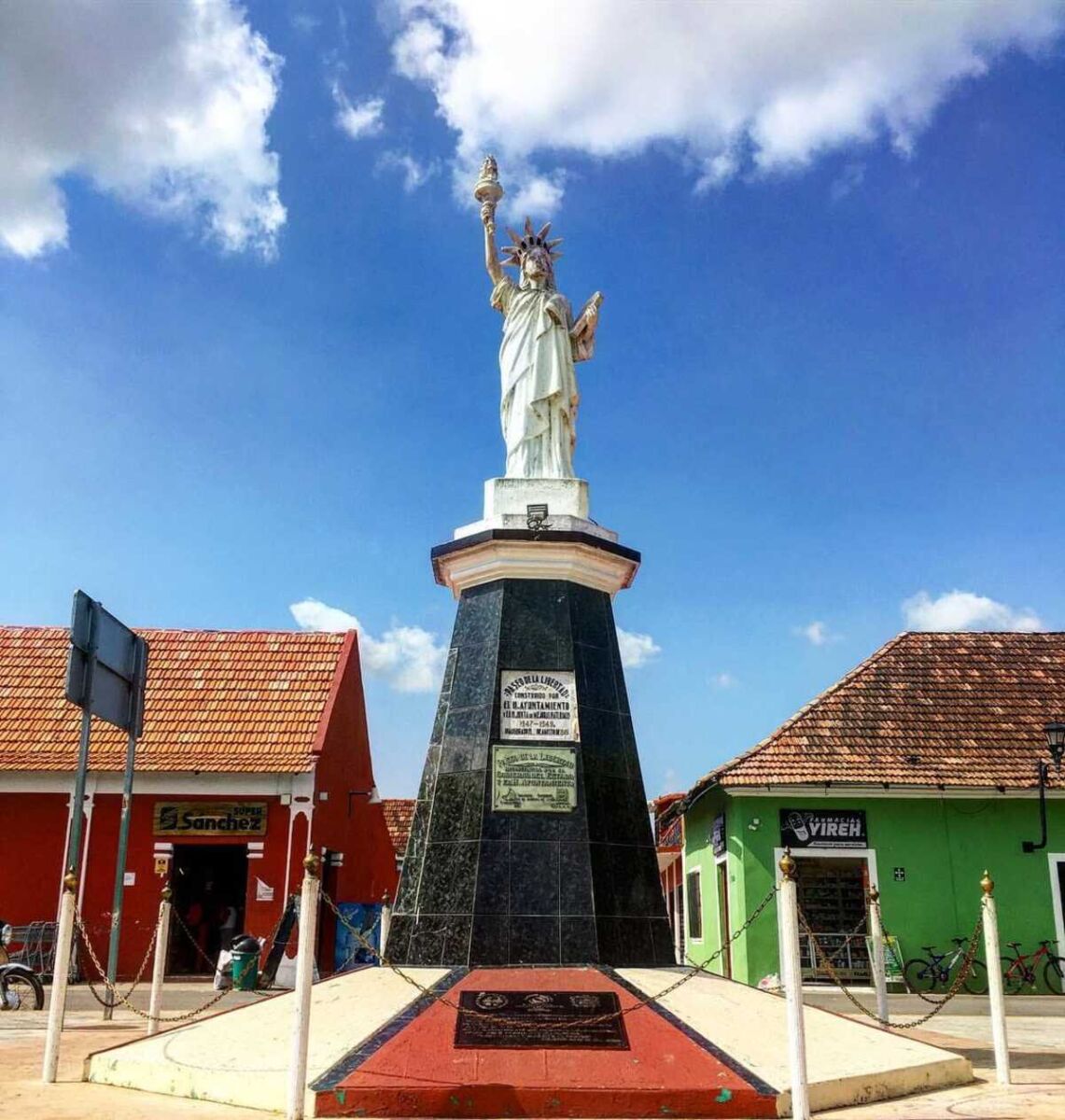 Este Pueblo Mágico tiene una réplica de la Estatua de la Libertad de Nueva York, y es uno de los secretos mejor guardados de Campeche