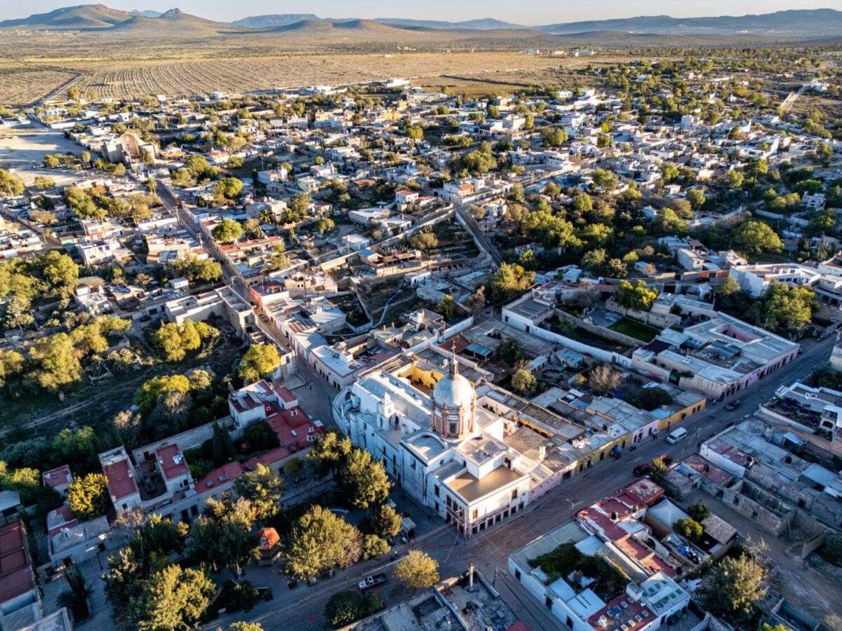 Mineral de Pozos es un pueblo de Guanajuato 