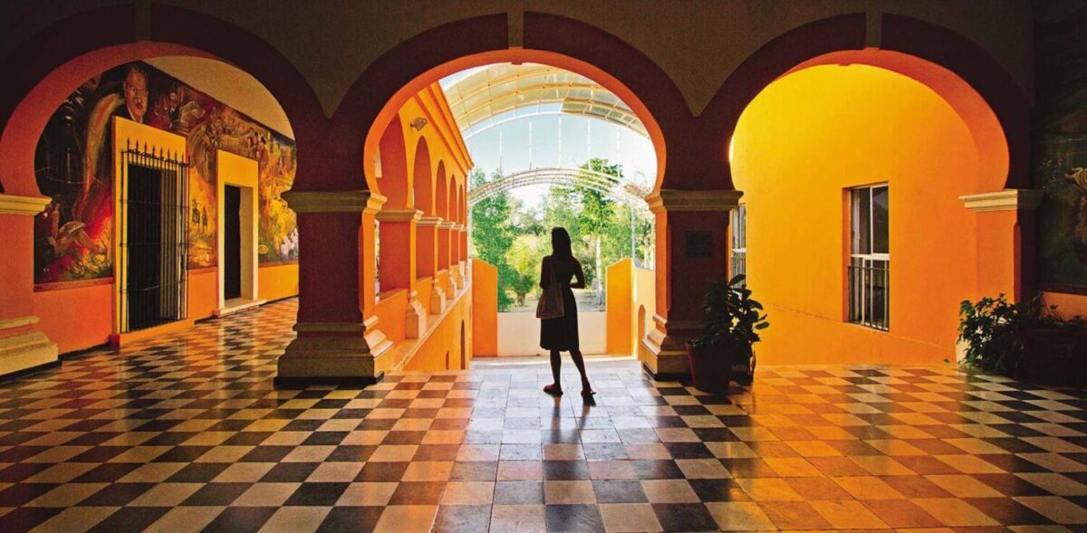 casa de cultura en Mocorito, pueblo mágico de sinaloa