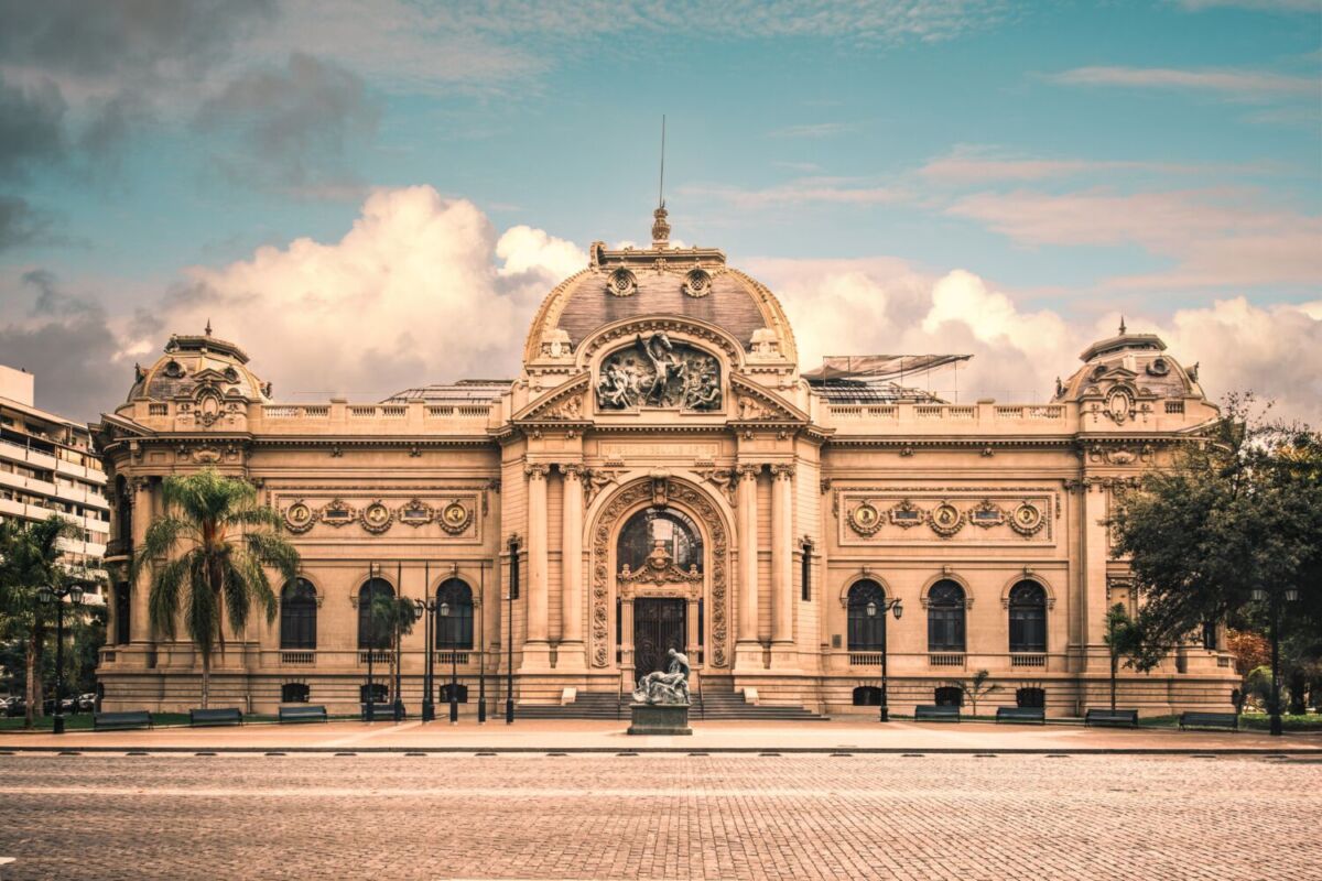 Museo Nacional de Bellas Artes en Santiago de Chile 