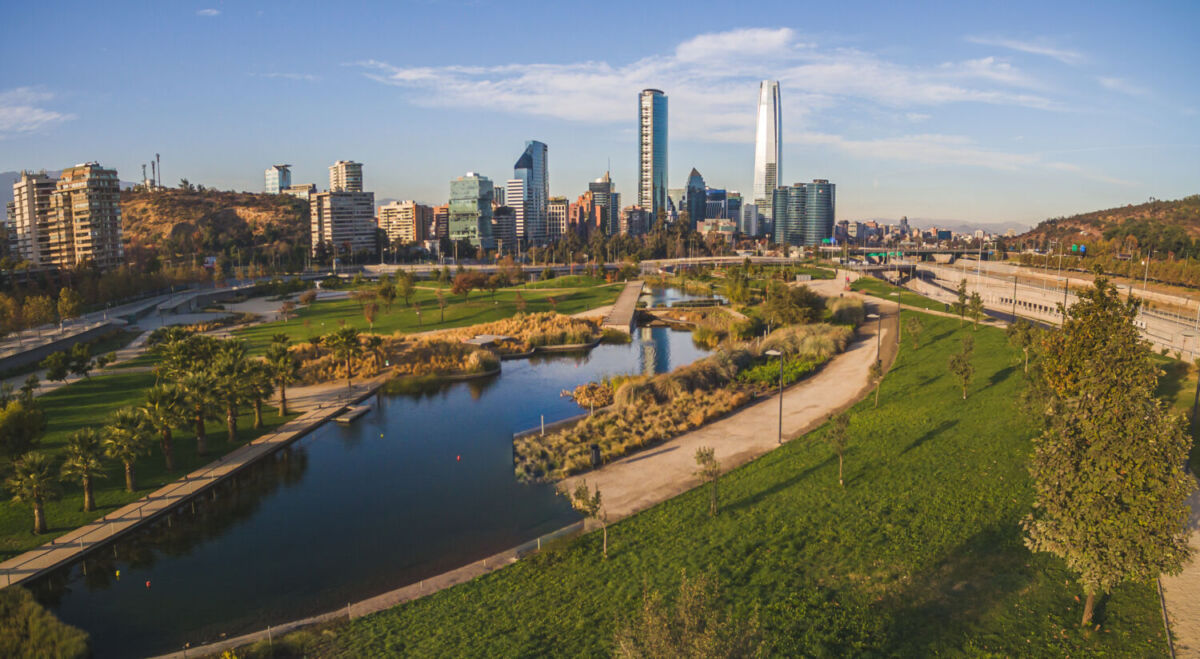 Parque Bicentenario de Vitacura, Chile 
