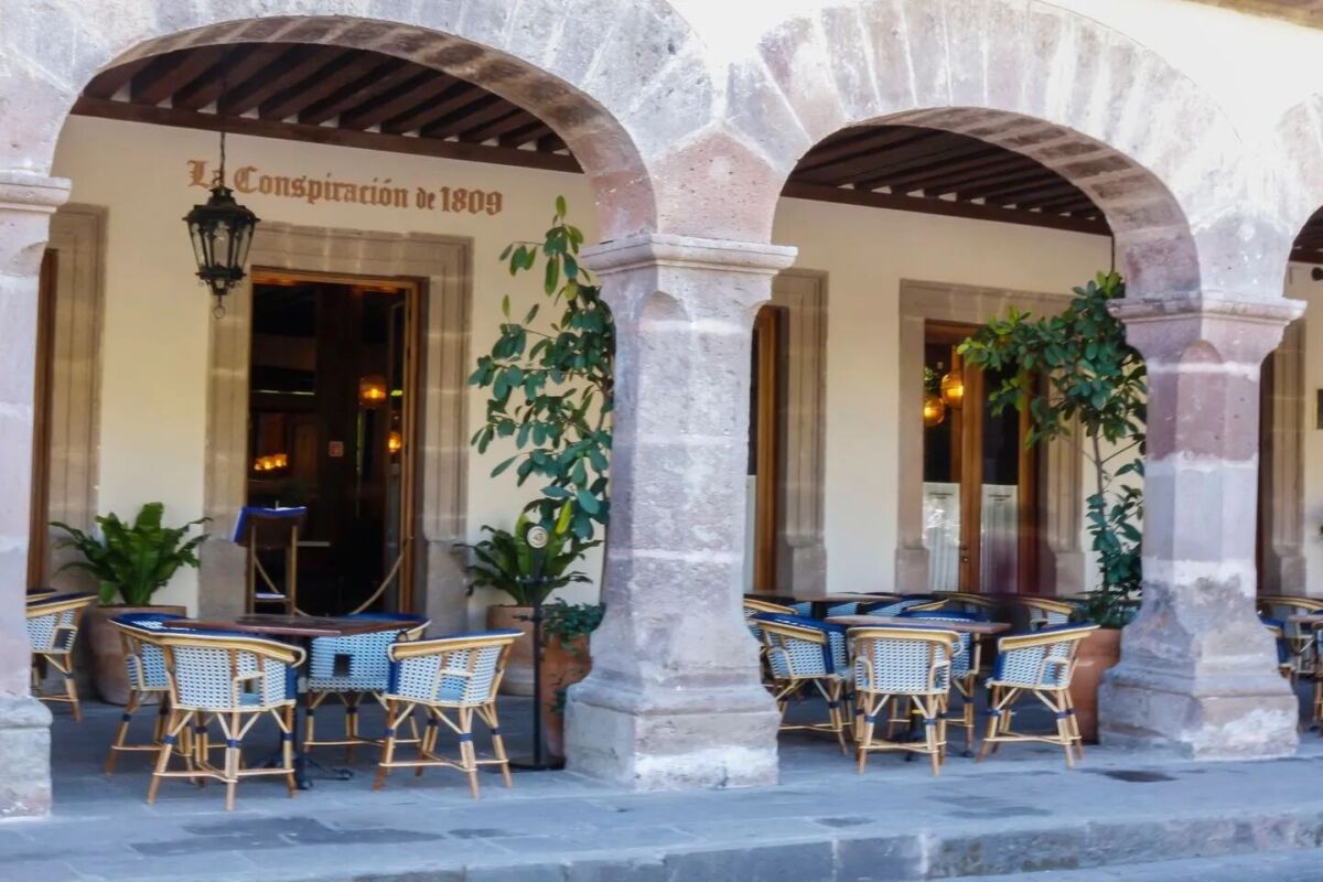 restaurante en centro histórico de morelia, La Conspiración de 1809