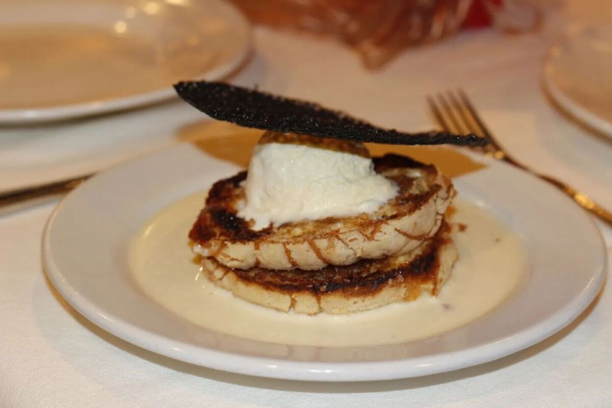 concha con nata, postre de La Conspiración de 1809