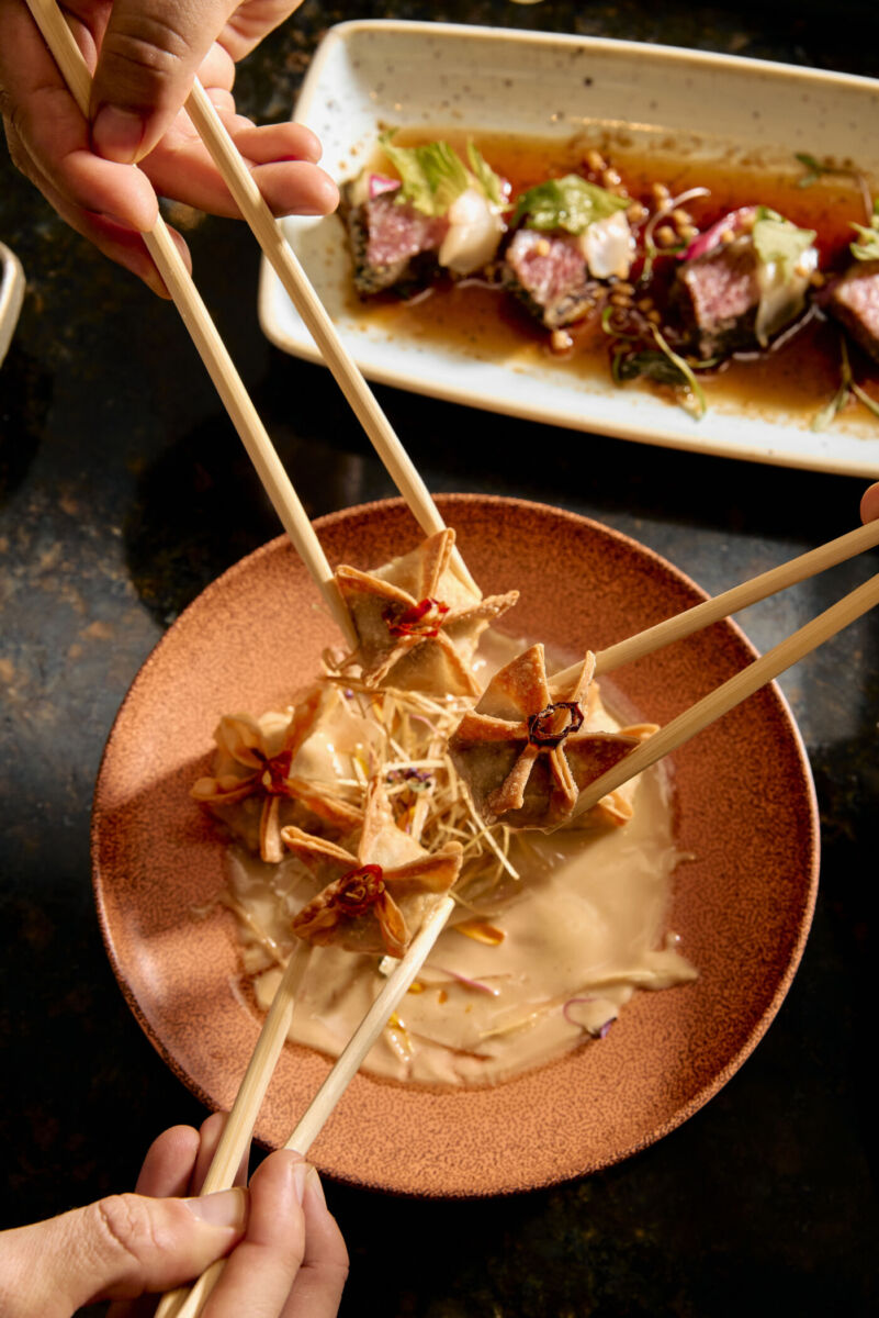 Restaurante japonés especializado en la cocina del tepanyaki 