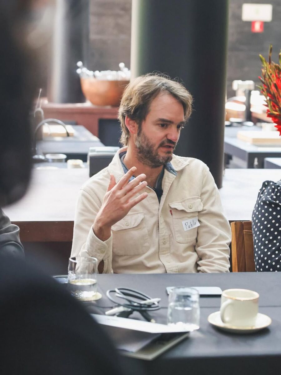 Pablo Usobiaga en el encuentro Food Made Good