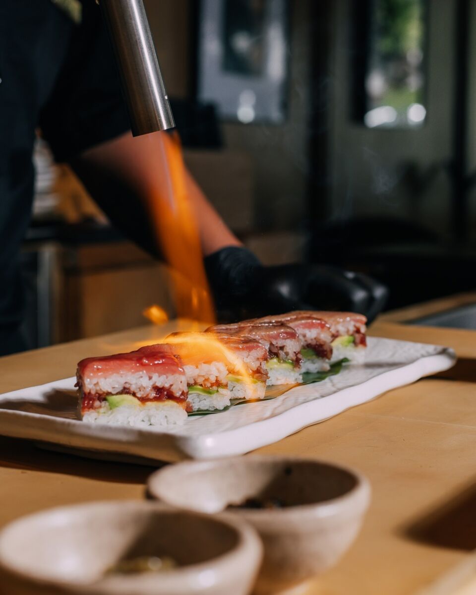 Los ronqueos de Onomura incluyen degustaciones ilimitadas del pescado que se corte