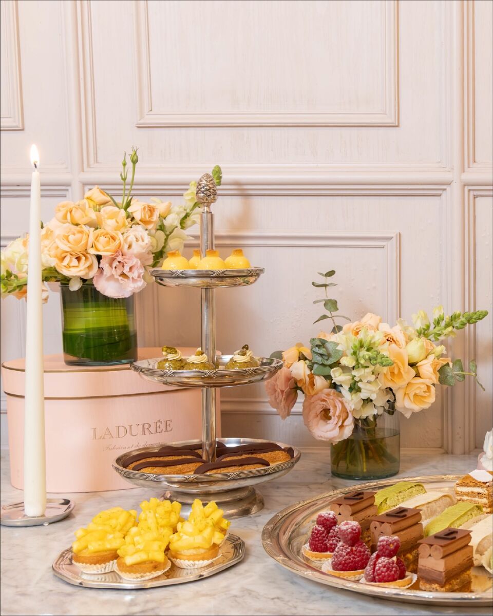 Repostería francesa en tamaño petit four