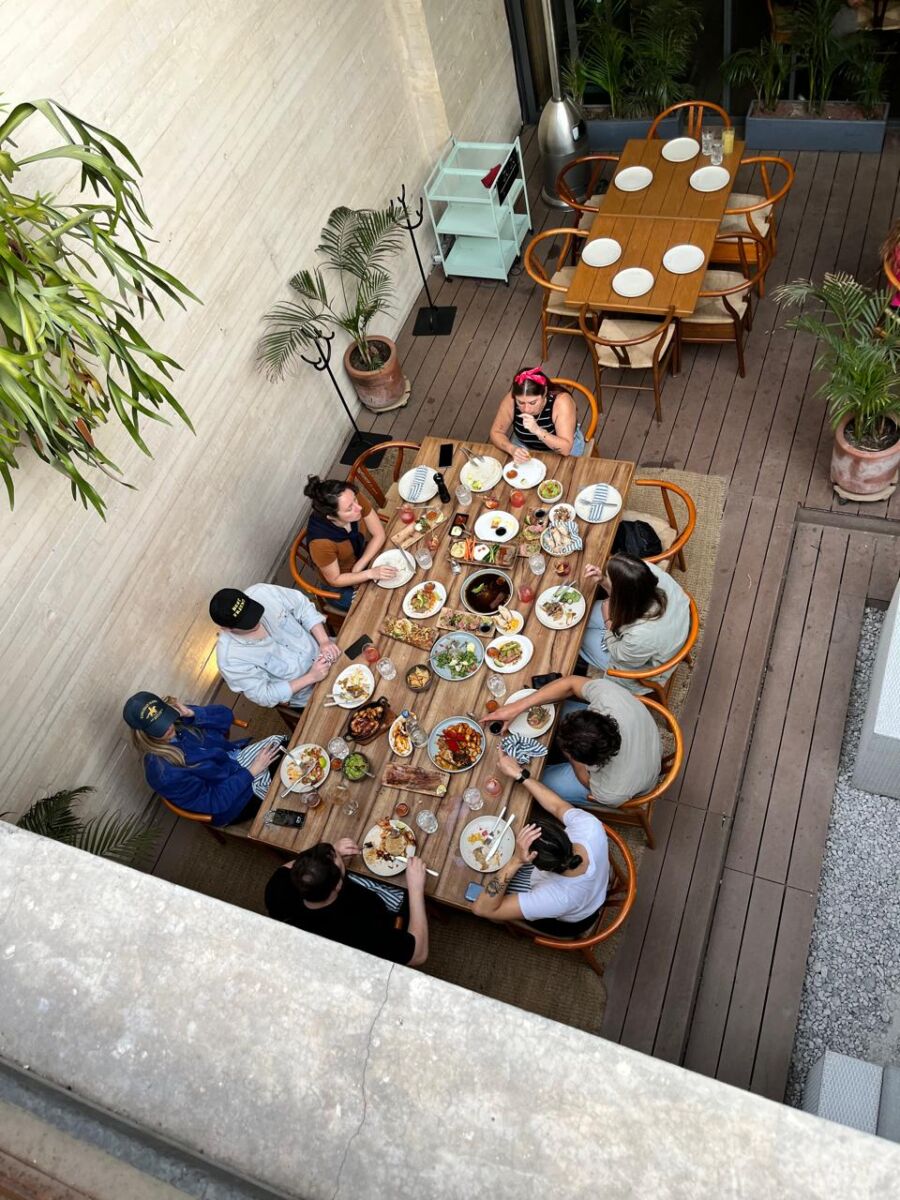 Zu.Zu es una terraza liderada por el chef Justine Rudoy