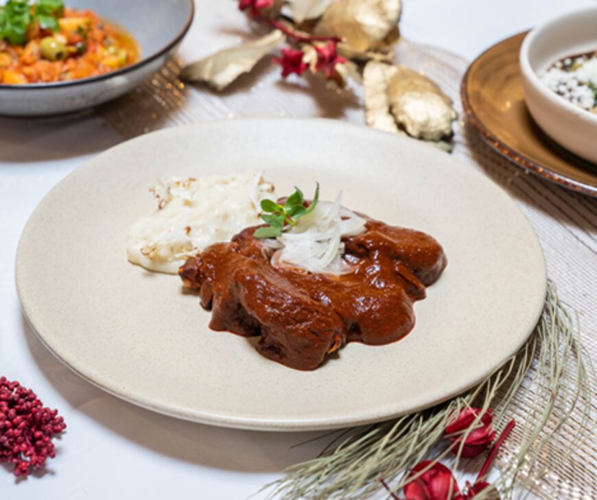menú navideño para llevar de El Tajín