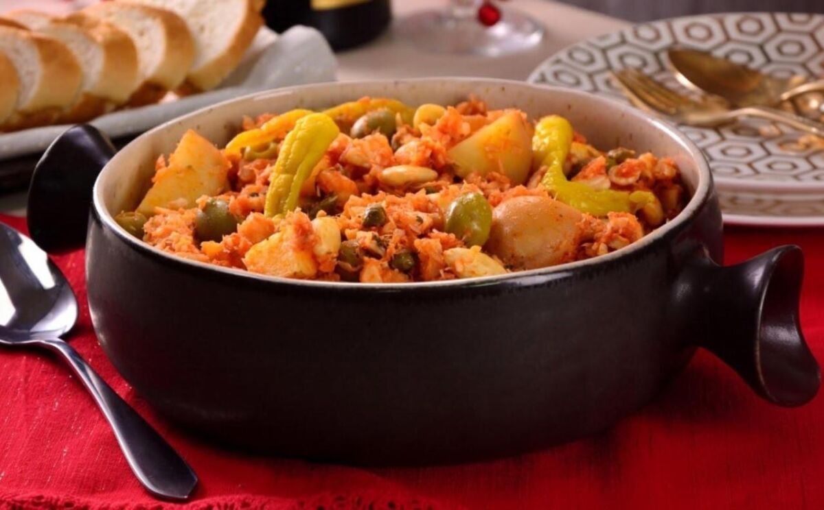 menú navideño para llevar de Platillos del Mar