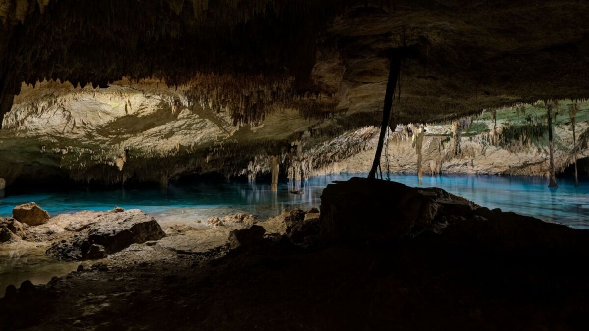 Taak Bi Ha significa 'agua escondida' en maya 