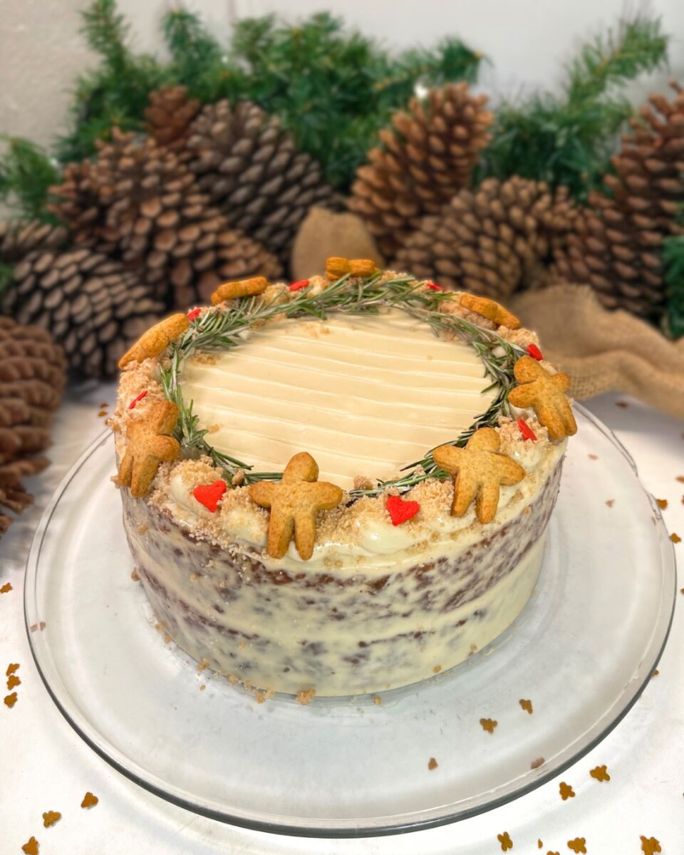 pastel de Navidad 