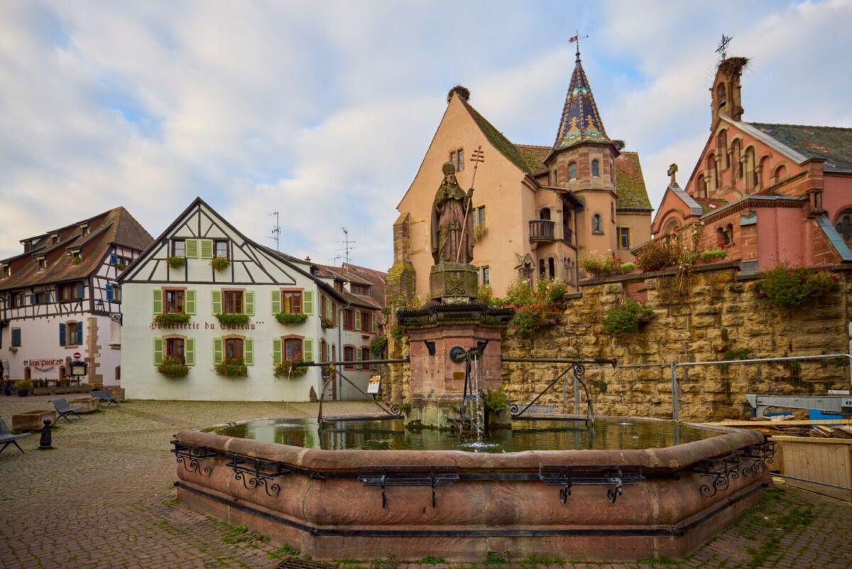 pueblo medieval francés 