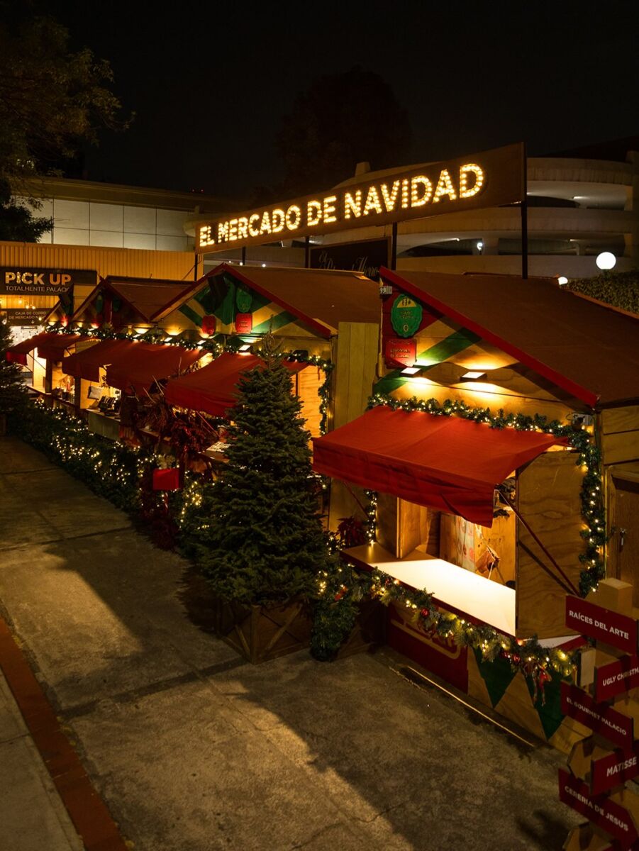el mercado de navidad, palacio de hierro polanco, experiencias navideñas cdmx