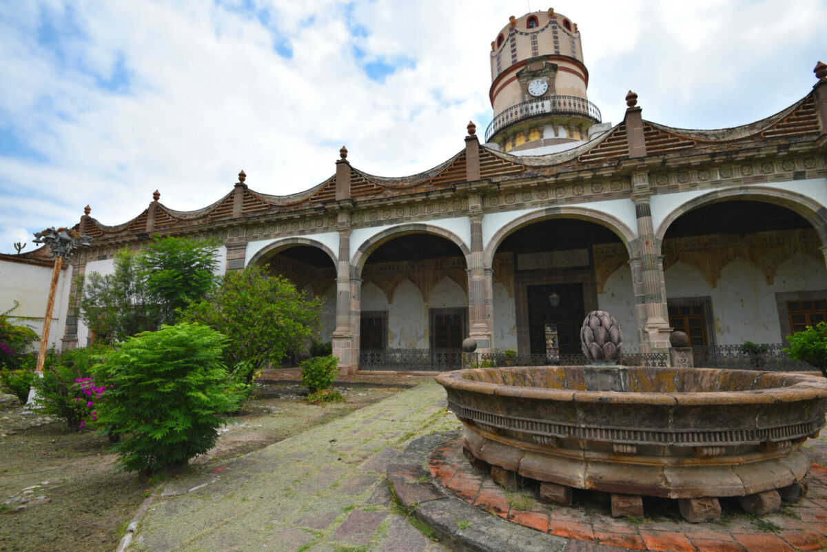 Hacienda histórica en México 