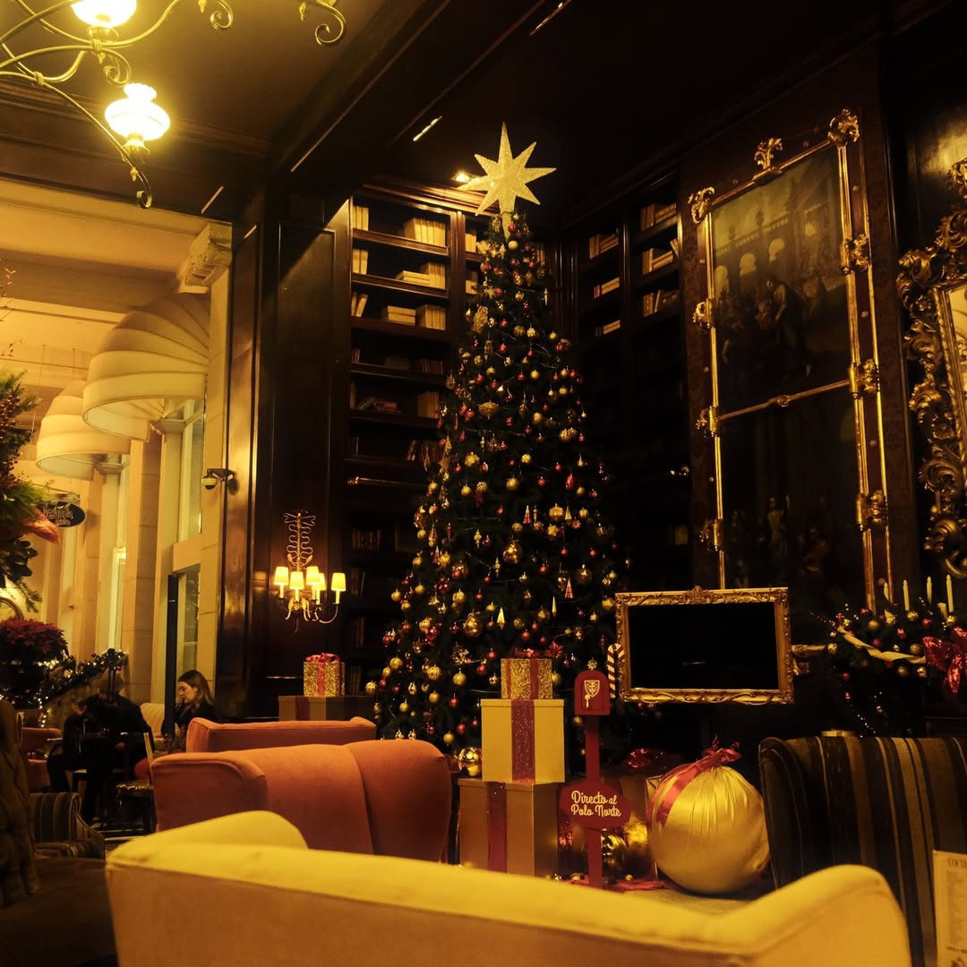 Decoración de Navidad hotel Geneve
