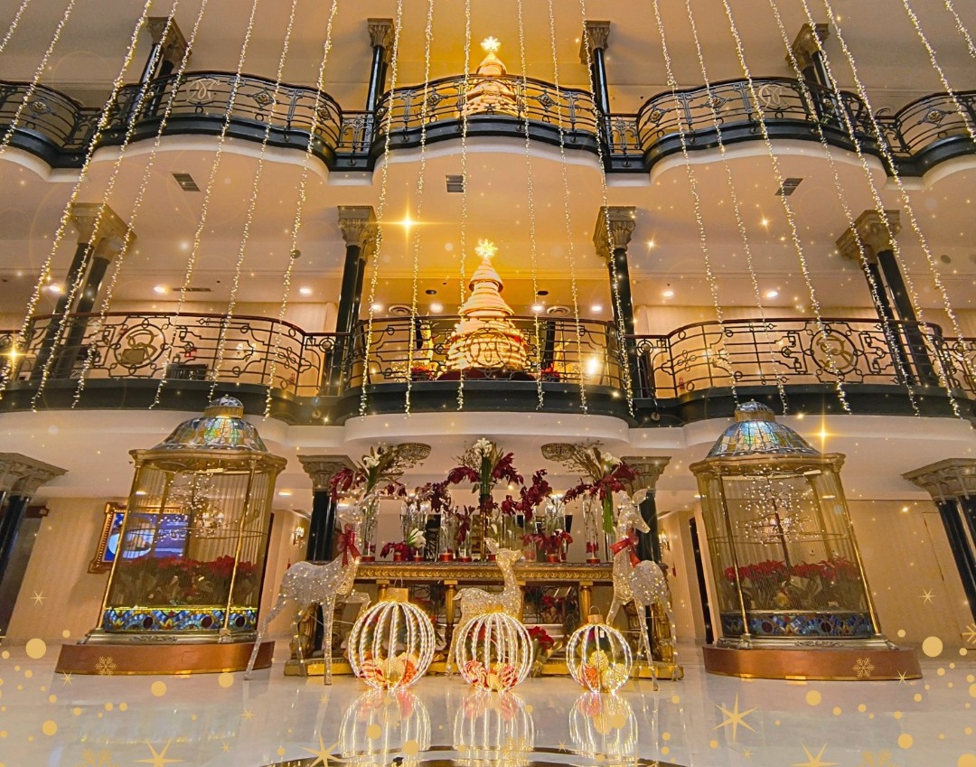 Decoración de Navidad Gran Hotel Ciudad de México