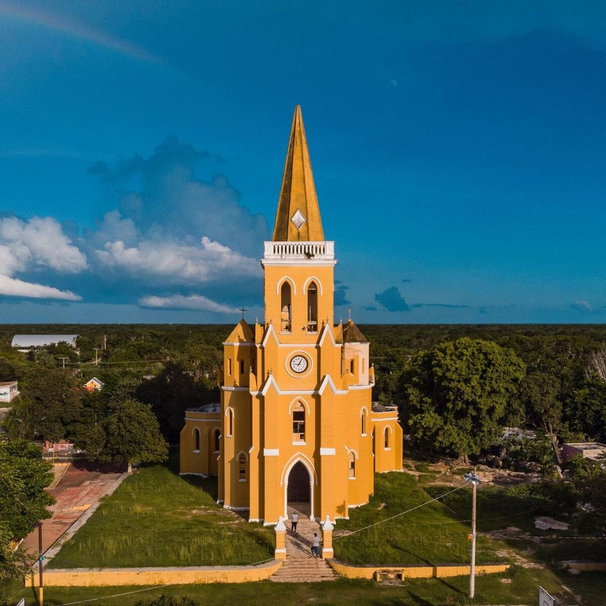 Parece una iglesia en Alemania pero aunque no lo creas está en este pueblito mexicano