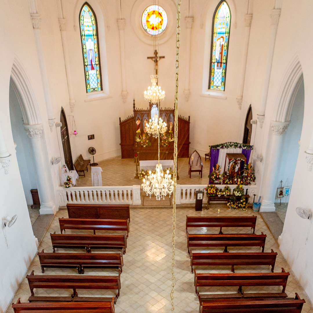 Iglesia de Eknakán en Yucatán
