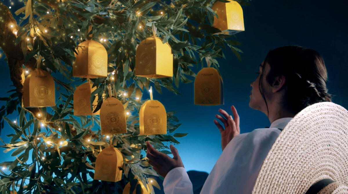 la magia de la luz de l'occitane en provence, colección festiva de edición limitada