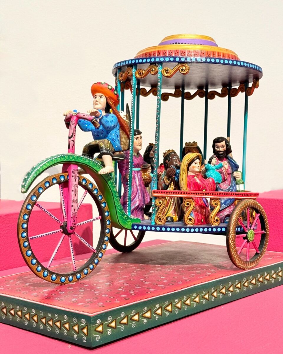 exposición de nacimientos artesanales mexicanos