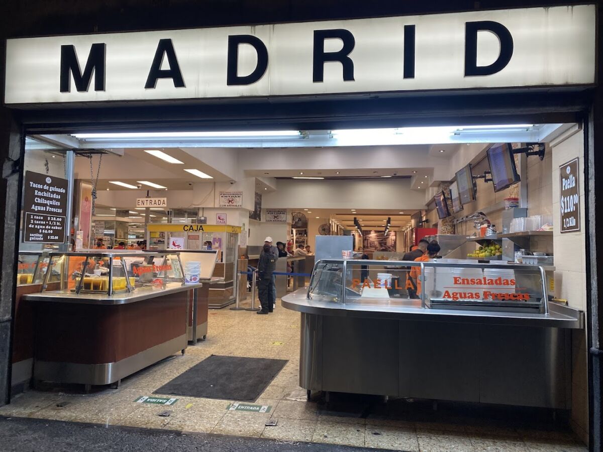 Pastelería La Madrid es una de las pastelerías históricas de la CDMX.
