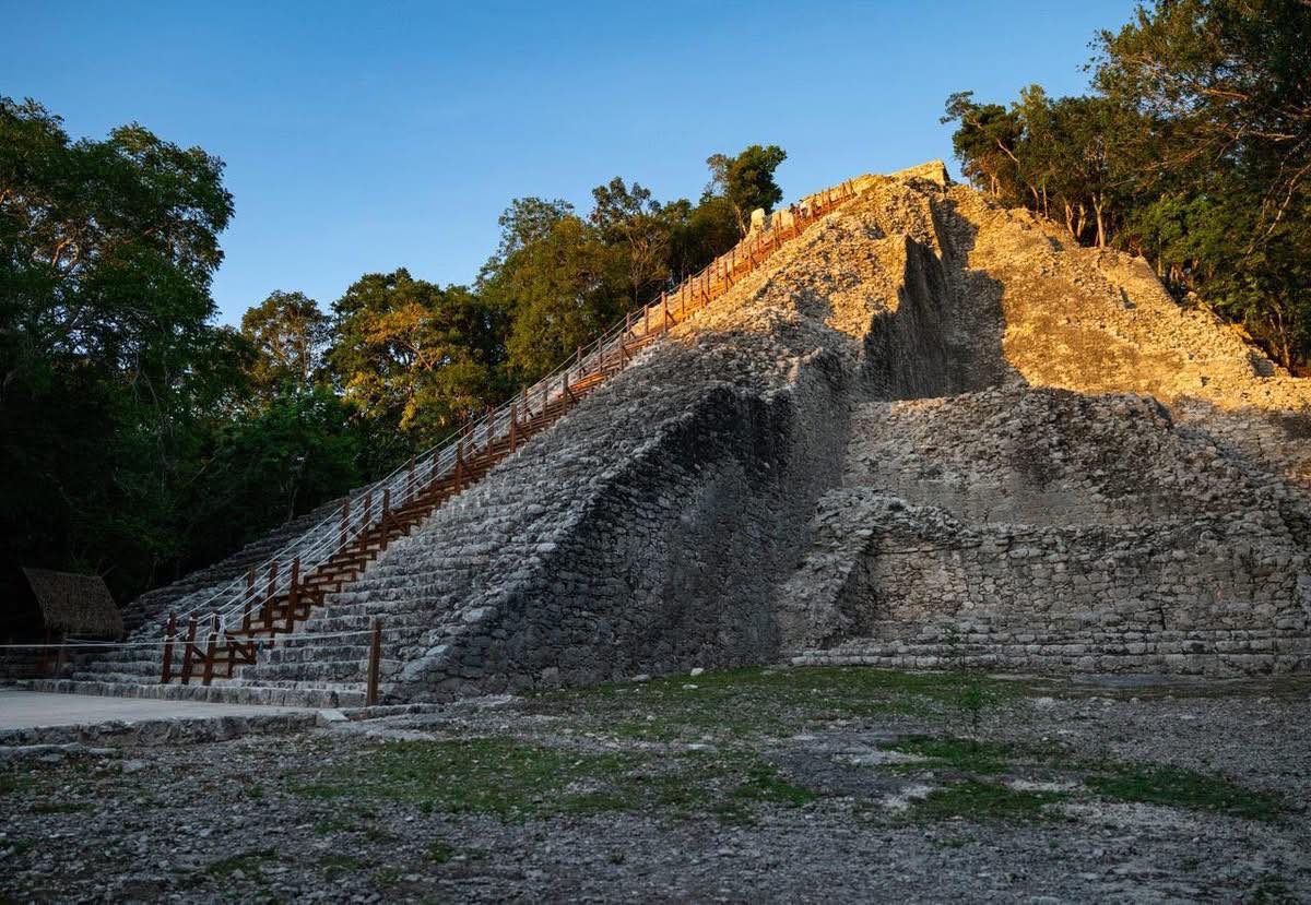 Pirámide Nohoch Mul en Cobá