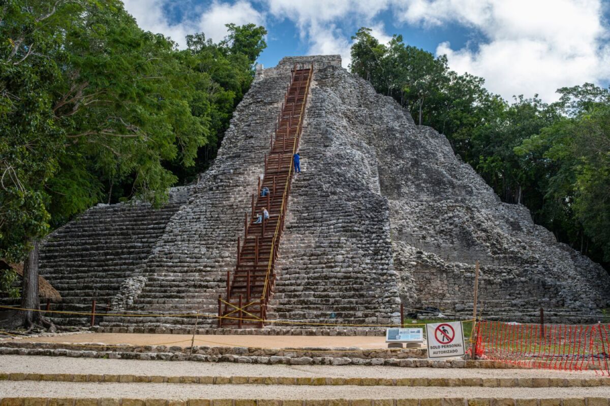 Pirámide Nohoch Mul en Cobá