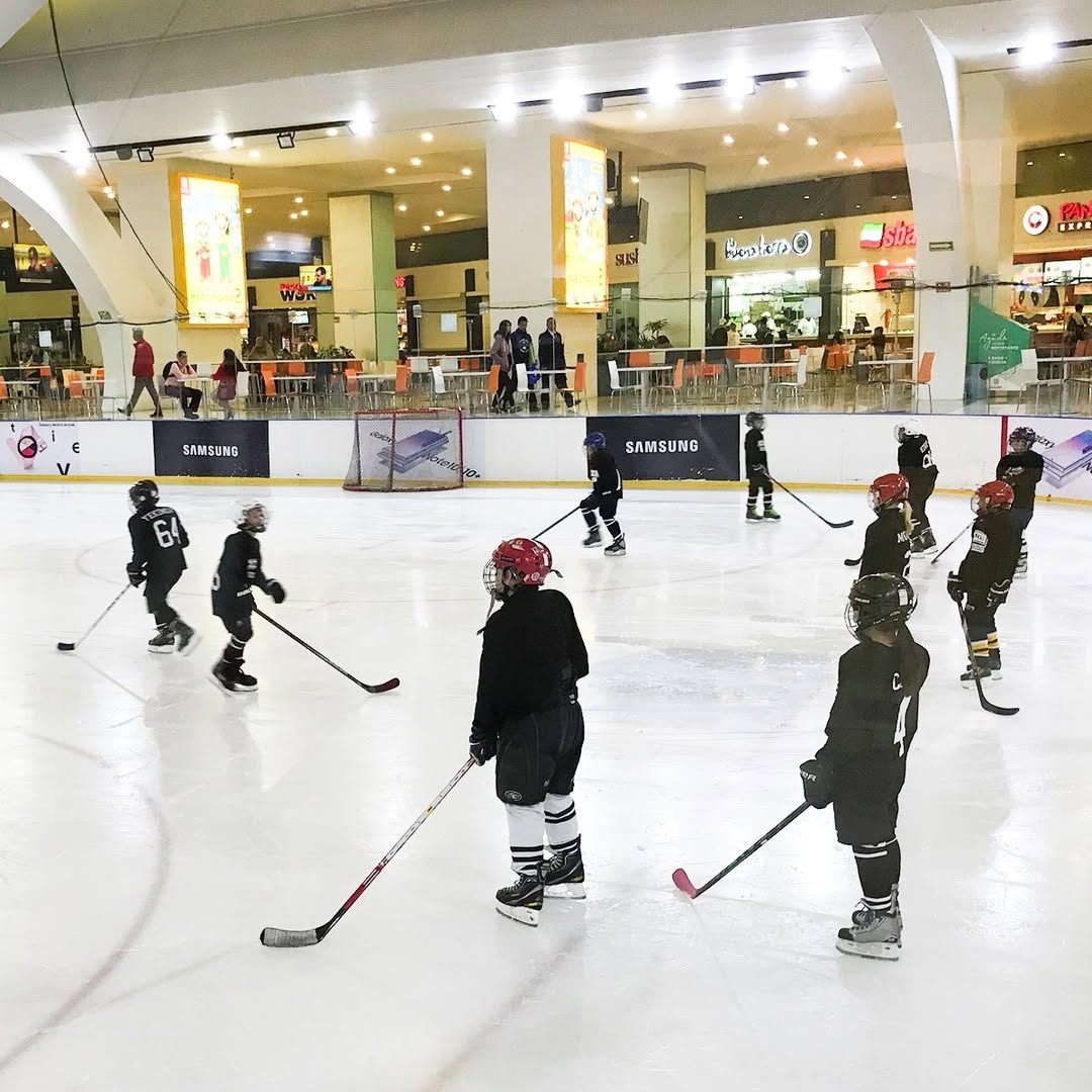 pistas de hielo en cdmx, pista de hielo Santa Fe