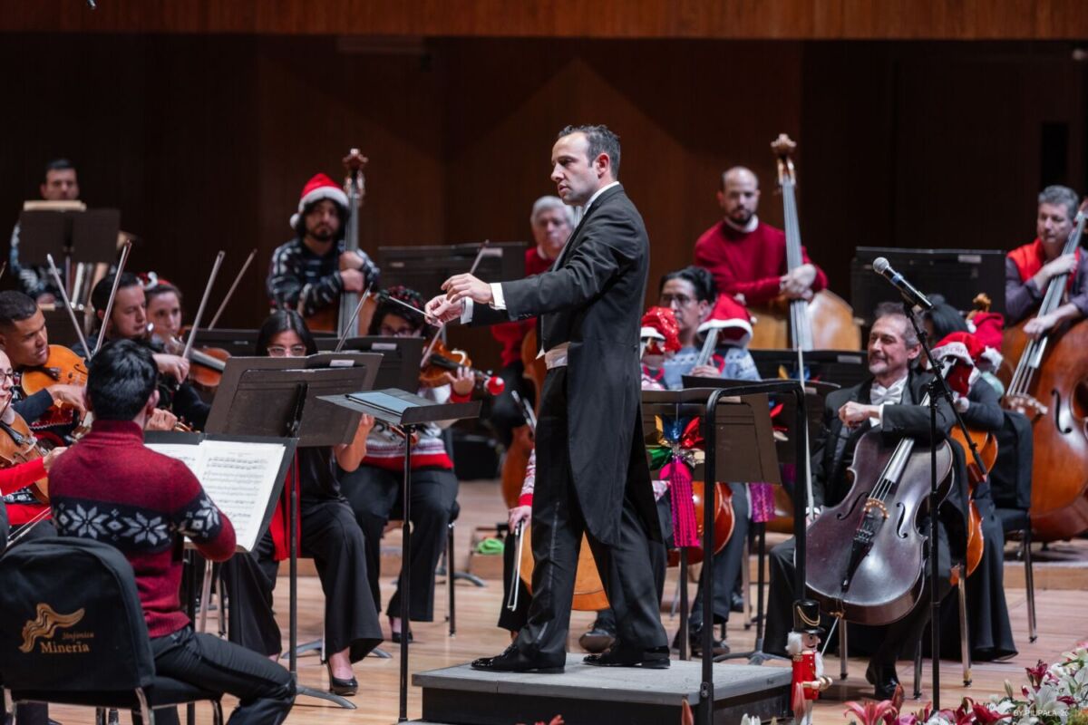 concierto navideño de la orquesta sinfónica de minería