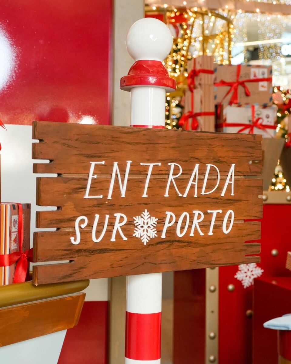 perisur con actividades navideñas