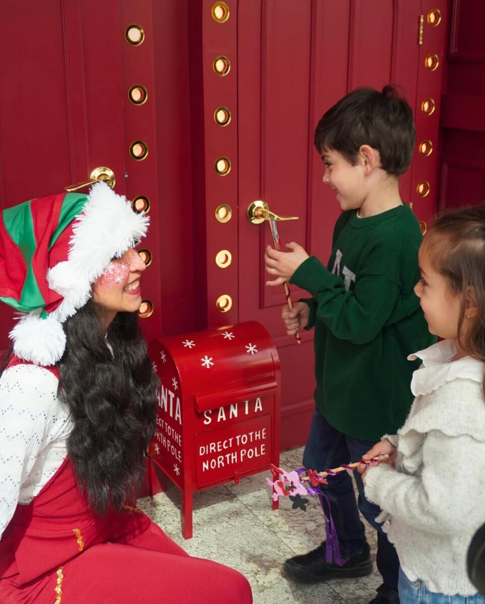 antara con actividades navideñas